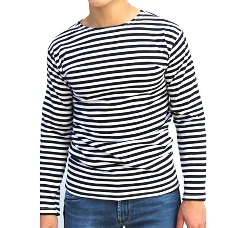 Majice dugih rukava s 3D prugastim grafičkim printom Majice kratkih rukava za muškarce Proljeće Jesen Ležerne majice Majice s kratkim rukavima Muška odjeća