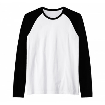 Απλό στυλ Μακρυμάνικο μπλουζάκι για ανδρικά μπλουζάκια Ανοιξιάτικα φθινοπωρινά αναπνεύσιμα μπλουζάκια Ανδρικά καθημερινά ρούχα με στρογγυλό γιακά