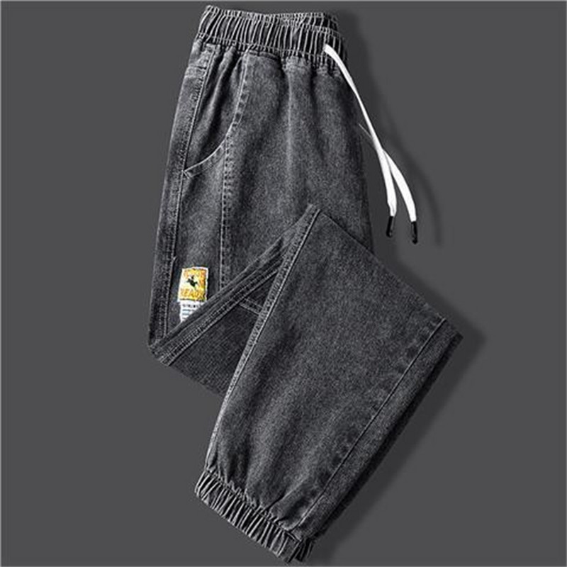 Nove muške traperice 2022. Zimske traperice od flisa Debele tople traper hlače Muške ulične crne joggers Harem Jean termo hlače