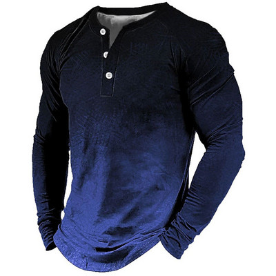 Muške majice kratkih rukava s 3D grafičkim ispisom, dugih rukava, svakodnevne, ležerne majice, muške gornje majice, jesensko proljeće, majice s kratkim rukavima, odjeća