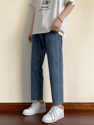 Muške traperice Široke traperice Cargo jeans hlače Opuštene ravne vrećaste muške traperice hip hop Streetwear Skateboard Neutralne traper hlače