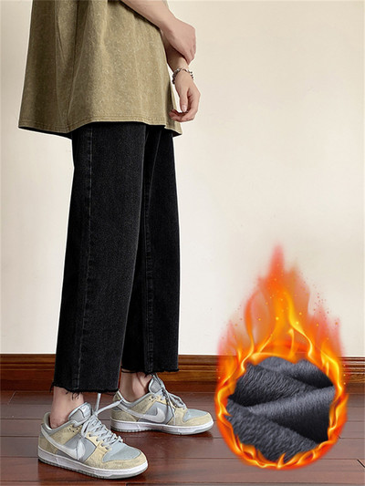 Muške traperice Široke traperice Cargo jeans hlače Opuštene ravne vrećaste muške traperice hip hop Streetwear Skateboard Neutralne traper hlače