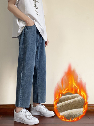 Muške traperice Široke traperice Cargo jeans hlače Opuštene ravne vrećaste muške traperice hip hop Streetwear Skateboard Neutralne traper hlače