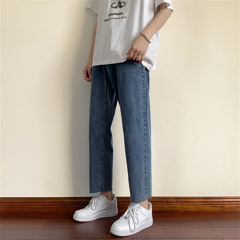 Muške traperice Široke traperice Cargo jeans hlače Opuštene ravne vrećaste muške traperice hip hop Streetwear Skateboard Neutralne traper hlače