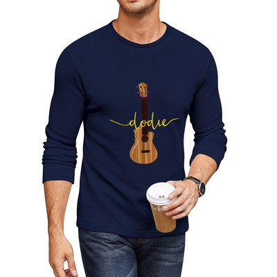 Νέο Dodie Clarks's Ukulele with Dodie Logo Long T-Shirt Anime t-shirt μαύρο μπλουζάκι μεγάλου μεγέθους ανδρικό μπλουζάκι