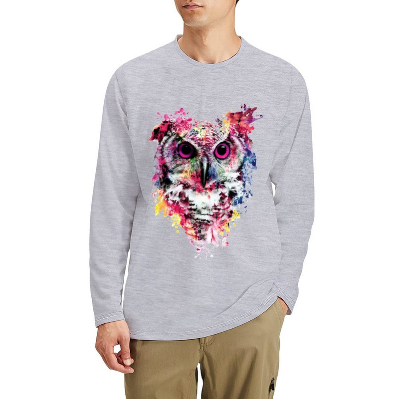 New Owl Duga majica kratkih rukava slatka odjeća majice za sportske navijače majica kratkih rukava muška prevelika majica kratkih rukava muške grafičke majice s kratkim rukavima