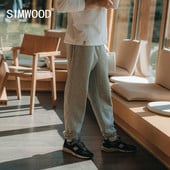 SIMWOOD 2023 Φθινόπωρο Χειμώνας Νέο Jogger Παντελόνι Ανδρικό παντελόνι με κορδόνια Casual Άνετα αθλητικές φόρμες Plus Size Gym Bottoms SJ130835