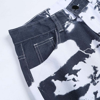 2021 Μόδα Ανδρικά τζιν με εμπριμέ τζιν Lucky Cloud Pattern ίσιο πόδι Υψηλής ποιότητας Jean Teen Streetwear Hip Hop Τζιν παντελόνι