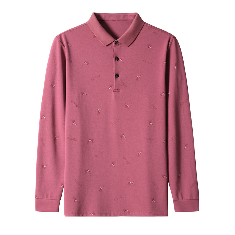 Jesenska majica dugih rukava Polo majica Poslovna korejska stilska uska muška košulja na gumbe