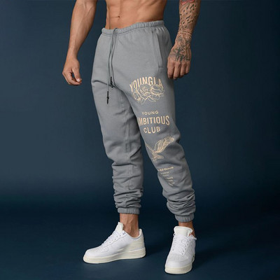 Fashion Fitness Püksid Meeste Sügisel ja Talvel lõdvad ja paksud kobarad õuespordipüksid Ameerika korvpalli treeningpüksid