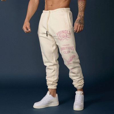 Fashion Fitness Püksid Meeste Sügisel ja Talvel lõdvad ja paksud kobarad õuespordipüksid Ameerika korvpalli treeningpüksid