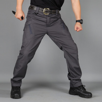 IX9 City Military Tactical Pants Ανδρικά Παντελόνια SWAT Combat Army Casual Ανδρικά παντελόνια πεζοπορίας για εξωτερικούς χώρους Παντελόνια Cargo αδιάβροχα παντελόνια