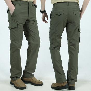 Ανδρικό ελαφρύ τακτικό παντελόνι Breathable Summer Casual Army Military Long Παντελόνι Ανδρικό αδιάβροχο παντελόνι Quick Dry Cargo