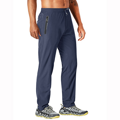 TACVASEN Outdoor Hlače Muške Brzo sušeće Ravne Hlače za Planinarenje Elastične Lagane Yoga Fitness Vježbe Trenirke Joggers