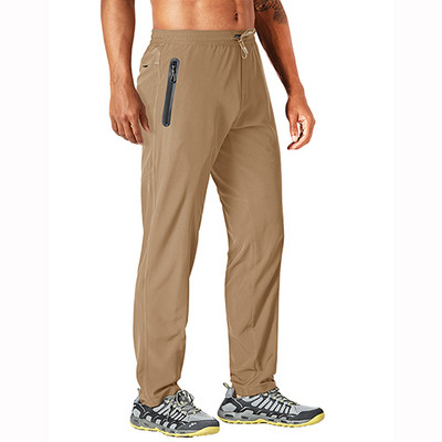 TACVASEN Outdoor Hlače Muške Brzo sušeće Ravne Hlače za Planinarenje Elastične Lagane Yoga Fitness Vježbe Trenirke Joggers