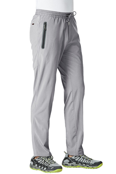 TACVASEN Outdoor Hlače Muške Brzo sušeće Ravne Hlače za Planinarenje Elastične Lagane Yoga Fitness Vježbe Trenirke Joggers
