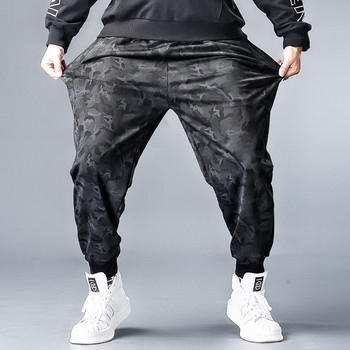 Големи ежедневни панталони Мъжки дишащи спортни панталони Мъжко облекло Улично облекло Летни джоггери Камуфлаж Бързосъхнещи широки панталони