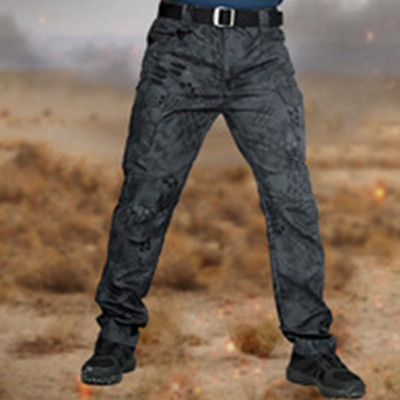 Meeste välisõjalised vabaaja taktikalised püksid, õhukindlad veekindlad kandepüksid, meeste armee Retícula matkapüügi kerged püksid