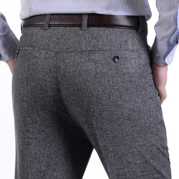 MRMT 2023 Маркови мъжки панталони Мъжки панталони на средна възраст Ежедневни свободни тънки панталони за мъже Прави мъжки панталони с висока талия