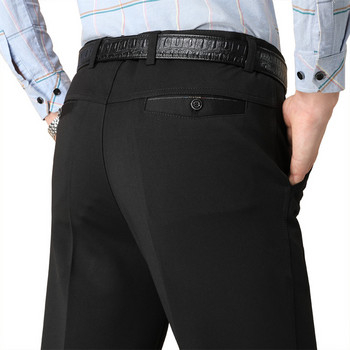 Ανδρικό παντελόνι μάρκας MRMT 2023 Ανδρικό παντελόνι μεσήλικας Ανδρικό καθημερινό φαρδύ λεπτό παντελόνι για ανδρικό ίσιο ψηλόμεσο παντελόνι