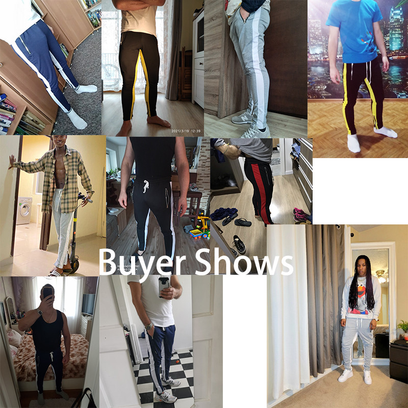 Nove muške ležerne modne hlače Sportska odjeća Uske muške hlače Trenirke za teretane Donji dio Hip Hop Ulična odjeća Trenerke