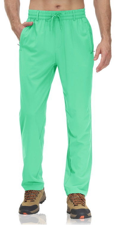 TACVASEN Suvised kiirelt kuivavad pikad püksid Meeste elastne vöökoht aasadega Vabaaja mood Spordipüksid Õues kalapüügi matkamise tööpüksid