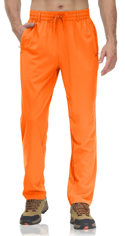 TACVASEN Suvised kiirelt kuivavad pikad püksid Meeste elastne vöökoht aasadega Vabaaja mood Spordipüksid Õues kalapüügi matkamise tööpüksid