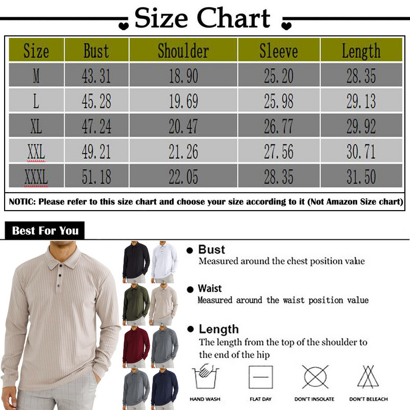 Marka Polo majica Muške dugih rukava Poslovna ležerna polo majica Muška odjeća Proljeće Jesen Jednobojne muške majice s otvorenim ovratnikom