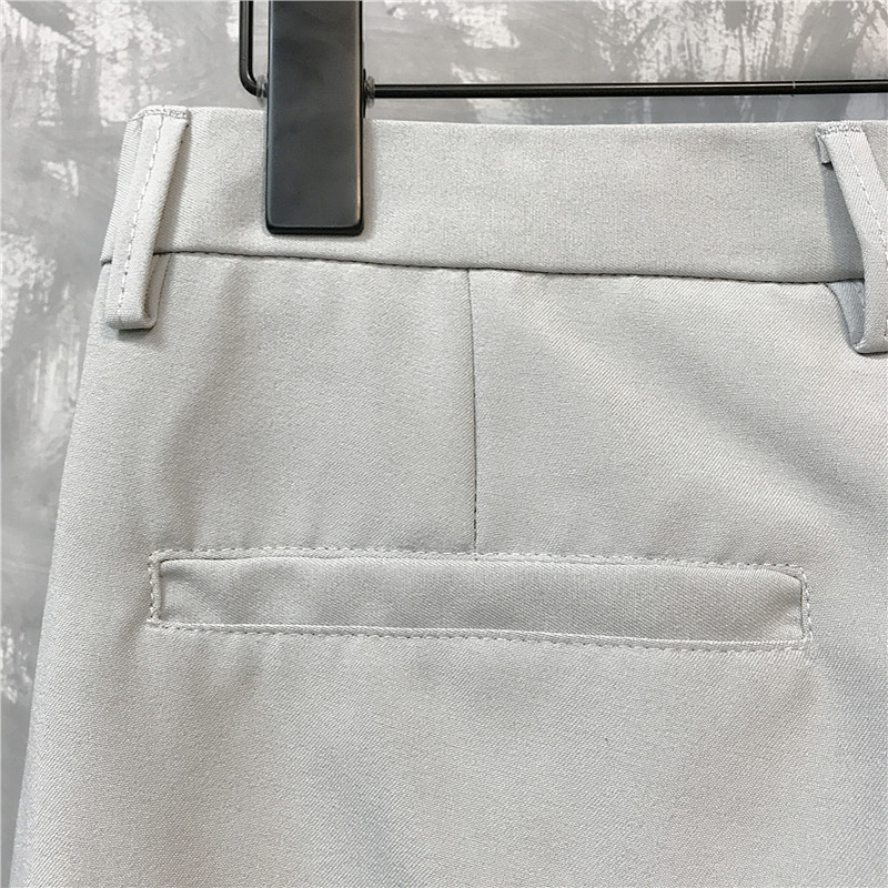 Καλοκαιρινό νέο ανδρικό παντελόνι, καθημερινό παντελόνι, λεπτή και αναπνέουσα κορεάτικη εκδοχή του λεπτού παντελονιού εννέα σημείων casual κλασικό ανδρικό εμπορικό σήμα