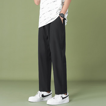 Ανδρικά φαρδιά παντελόνια CAAYU 2023 Νέο casual ελαφρύ παντελόνι Jogger Παντελόνι Streetwear Hiphop Cold Feeling Άνετο για το σπίτι Ανδρικό παντελόνι