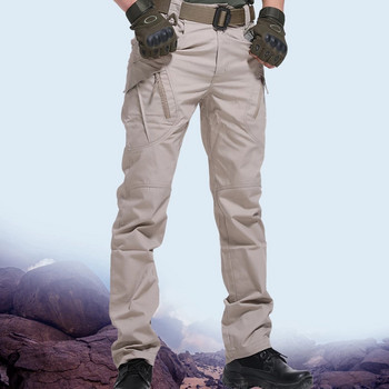 Тактически панталони мъжки голям размер 6XL SWAT бойни армейски работни панталони мъжки военен водоустойчив водоустойчив карго джоггер с няколко джоба