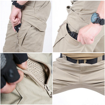 Тактически панталони мъжки голям размер 6XL SWAT бойни армейски работни панталони мъжки военен водоустойчив водоустойчив карго джоггер с няколко джоба