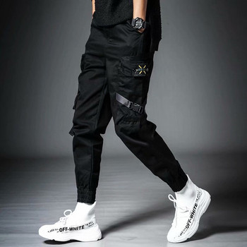 Harajuku Joggers Cargo Pants Мъжка мода Military Techwear Running Streetwear Мъжки дрехи Хип-хоп Пънк Спортно облекло Лято
