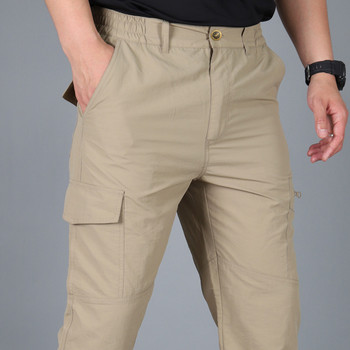 Летни ежедневни леки армейски военни дълги панталони Мъжки водоустойчиви бързосъхнещи карго гащеризони за къмпинг Тактически панталони Дишащи