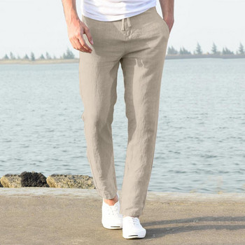 Удобни, стилни мъжки спортни панталони, устойчиви на свиване, спортни панталони със средна височина Работно облекло