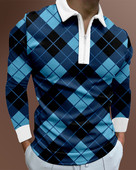 Ανδρικά casual φθινοπωρινά μακρυμάνικα μπλουζάκια πόλο ανδρικά ανδρικά μπλουζάκια με φερμουάρ Μπλούζες Street Golf Ρούχα Μονόχρωμα Ανδρικά Ρούχα 2022