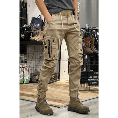 Παντελόνι Camo Navy Man Harem Y2k Tactical Military Cargo Παντελόνι για άνδρες Τεχνικά ρούχα υψηλής ποιότητας για εξωτερικούς χώρους Hip Hop Work Stacked Slacks