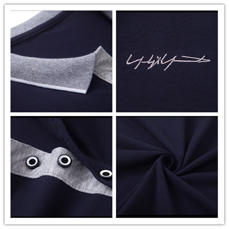 Moodsad pikkade varrukatega polosärgid, meeste sügisesed, äri, kontoririided, meeste riided tänavarõivad, vabaaja õhukesed liibuvad topid