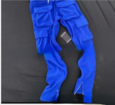 Nove muške ležerne hlače Safari stil Višestruke opcije boja Rastezljive džogeri s uzicom Trenirke Jesenske muške hlače