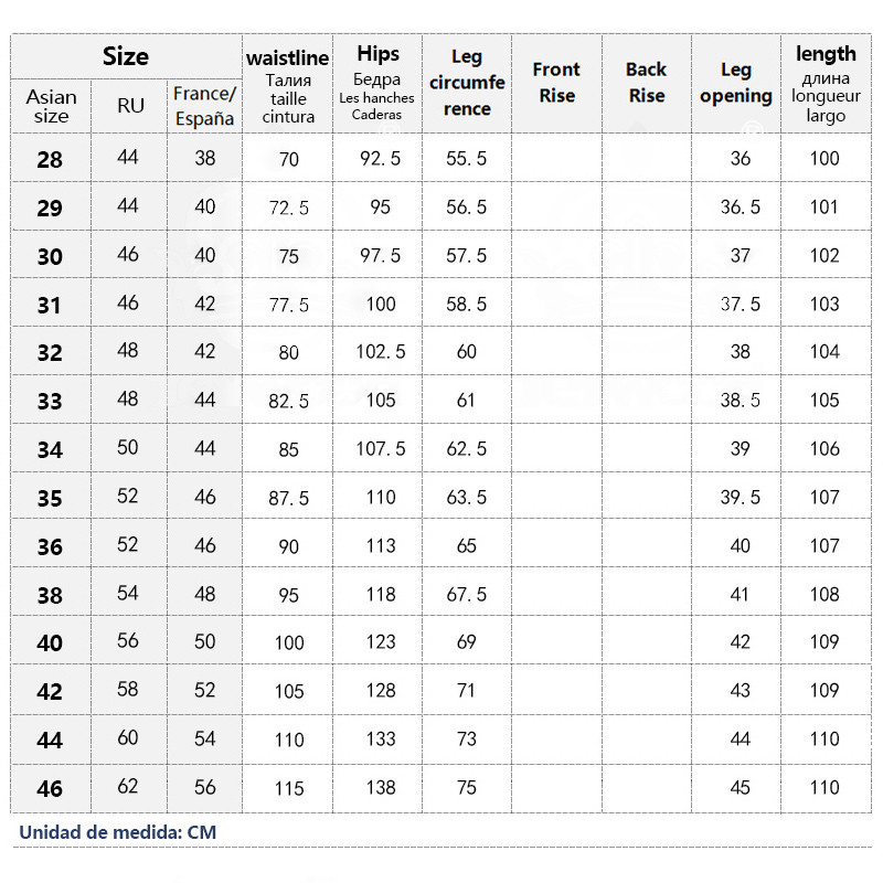 Jesen Zima Pamučne traperice Muške klasične ravne poslovne traper hlače Marka rastezljivih uskih hlača za muškarce veće veličine 35 40 42 44 46
