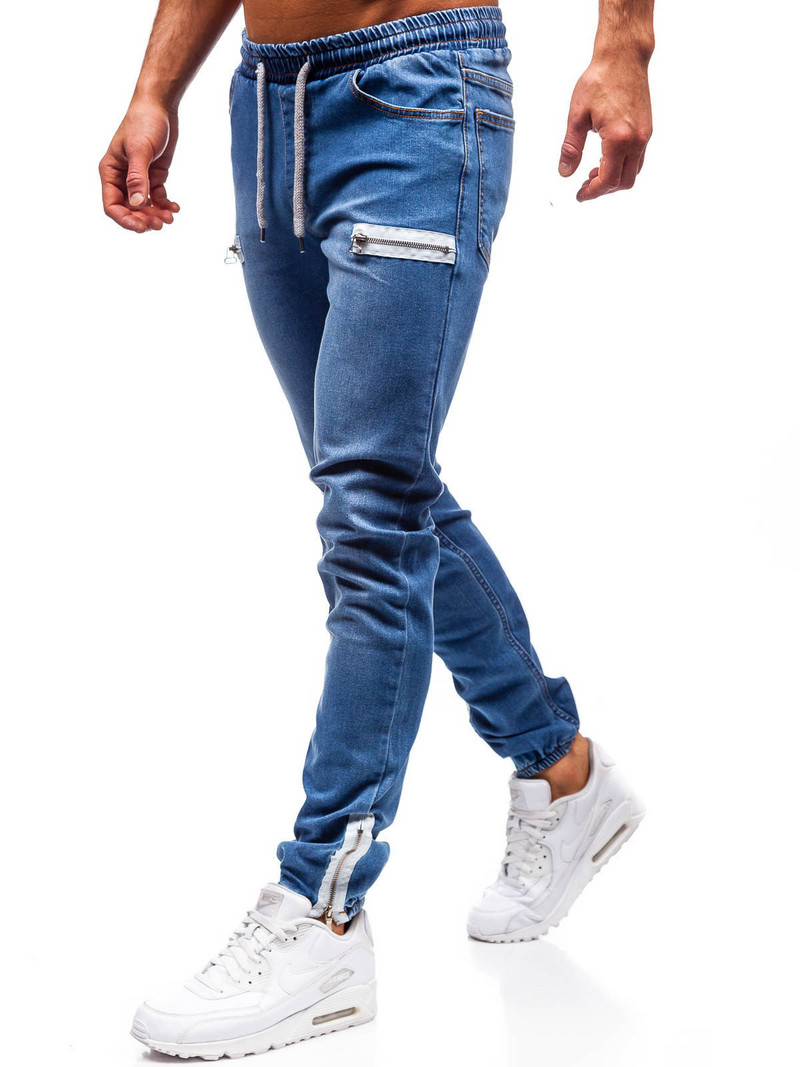 Mood Street Meeste Teksad Skinny Vintage Wash Täispehme puuvillane teksapüksid vabaaja Slim Fit teksapüksid taskuga