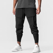 2023 New Fashion Gym Ανδρικά αθλητικά παντελόνια Casual Workouts Multi Pocket Casual Fitness Workout για τζόκινγκ