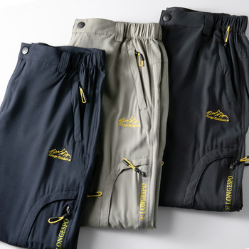 Летни ежедневни еластични панталони Мъжки леки бързосъхнещи дишащи туристически водоустойчиви панталони 5XL Военни тактически карго панталони