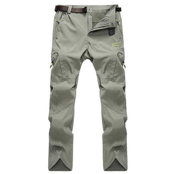 Летни ежедневни еластични панталони Мъжки леки бързосъхнещи дишащи туристически водоустойчиви панталони 5XL Военни тактически карго панталони