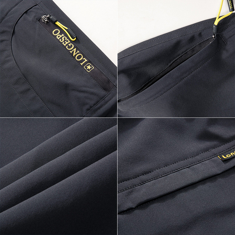 Suvised vabaaja venivad püksid meeste kerged kiirelt kuivavad hingavad matkapüksid, veekindlad matkapüksid 5XL sõjalised taktikalised püksid