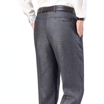 Υψηλής ποιότητας ανδρικό κλασικό κοστούμι παντελόνι ανοιξιάτικο καλοκαιρινό παντελόνι ψηλόμεσο φθινοπωρινό παντελόνι Business casual παντελόνι Dropshipping YYQWSJ