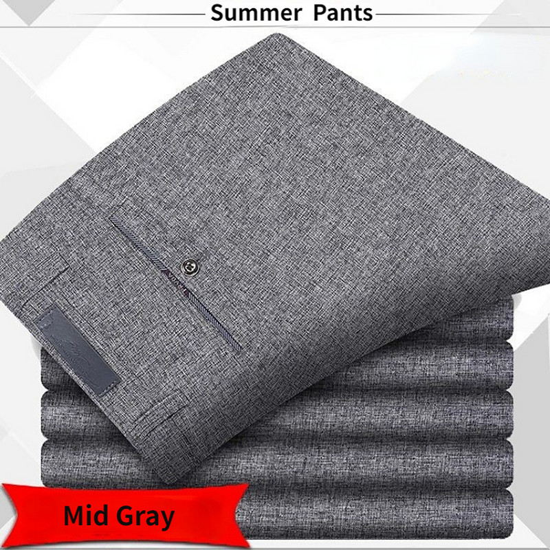 Kvaliteetsed meeste klassikalised ülikonnapüksid kevadsuvised püksid kõrge vöökohaga sügispüksid ärilised vabaaja püksid Dropshipping YYQWSJ