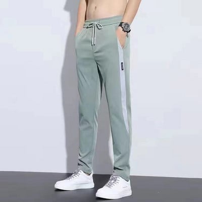 Λεπτό Streetwear Casual Παντελόνι Ανδρικές Κορδέλες Χαρέμ Παντελόνι Τζόκινγκ Ανδρικό Ανοιξιάτικο Παντελόνι Cargo με πολλές τσέπες Γυναικείο παντελόνι Kx59