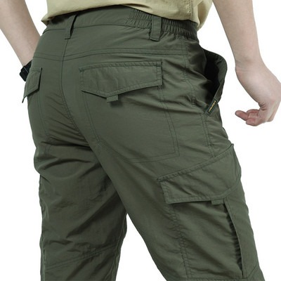 Casual Summer Cargo Παντελόνι Ανδρικό Παντελόνι Tactical Multiple Pocket Ανδρικό Στρατιωτικό Παντελόνι Αδιάβροχο Quick Dry Plus Size S-5XL παντελόνι