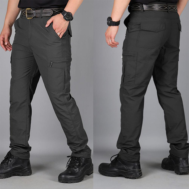 Casual Summer Cargo Παντελόνι Ανδρικό Παντελόνι Tactical Multiple Pocket Ανδρικό Στρατιωτικό Παντελόνι Αδιάβροχο Quick Dry Plus Size S-5XL παντελόνι
